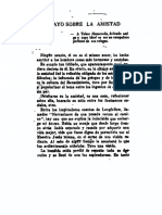 Nin Frías, Alberto - Ensayo Sobre La Amistad PDF