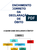 Preenchimento Correto Da Declaração de Óbito