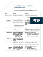 Isomer classification and anaesthetic drug implications