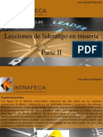 José Manuel Mustafá - Lecciones de Liderazgo en Minería, Parte II