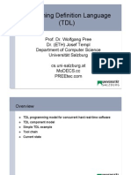 The Timing Definition Language (TDL)