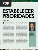 ESTABELECER PRIORIDADES