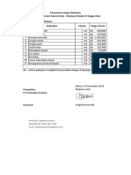 Penawaran Harga Pekerjaan Pondasi Tangga Utara Di Stasiun Kranji - W.kosasih