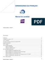 TCF Manuel - Candidat PDF