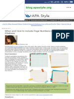 APA Publication Style