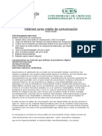 Internet Como Medio de Comunicación y Guía de Lectura.