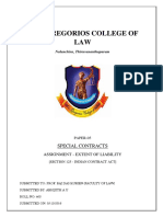 Contract II - Extent of Liabilities