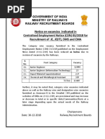 Notice CEN032018 Vacancy