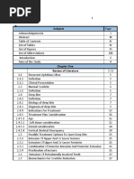 Table of Content