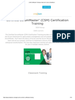 CSM Certification Training - Classroom Course - Simplilearn