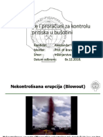 Prezentacija Za Slajdove Ukratko Kontrola Pritiska U Naftnim I Gasnim Bušotinama