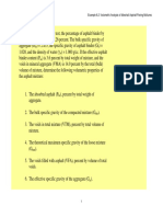 Volumetric analysis of asphalt mixture