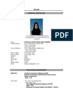 Resume-Khadijah Aisyah