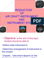 OF Air Craft Instrument AND Instrument System