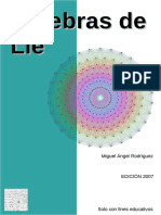 Álgebras de Lie - Miguel Ángel Rodríguez PDF