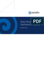 Pentaho Quickstart Guide To Data Visualization Dashboard Projects