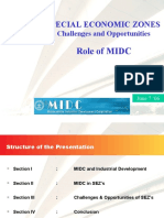 Special Economic Zones: Role of MIDC