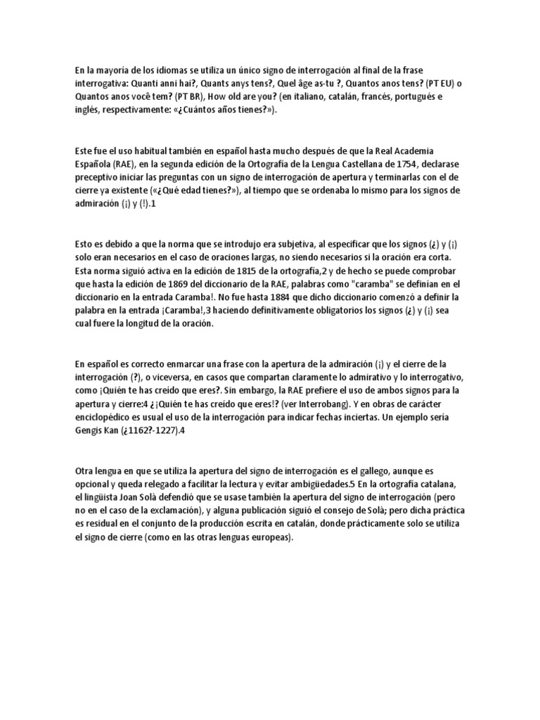 Como Se Cierra El Signo De Interrogacion En El Teclado Trabajo de Signos Interrogacion Dariangel | PDF | Notación | Los símbolos