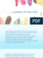 Liposome Production