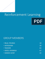 Reinforcement Learning