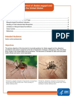 Surveillance and Control of Aedes Aegypti and Aedes Albopictus Us