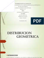 Distribucion Geometrica