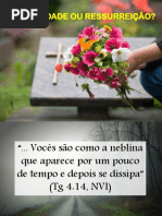 Imortalidade Ou Ressurreição
