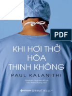 Khi Hoi Tho Hoa Thinh Khong - Paul Kalanithi PDF