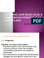 Konsep KLB Dan Surveilans