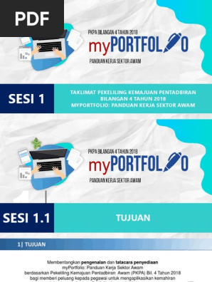 Slaid Taklimat Myportfolio Pdf