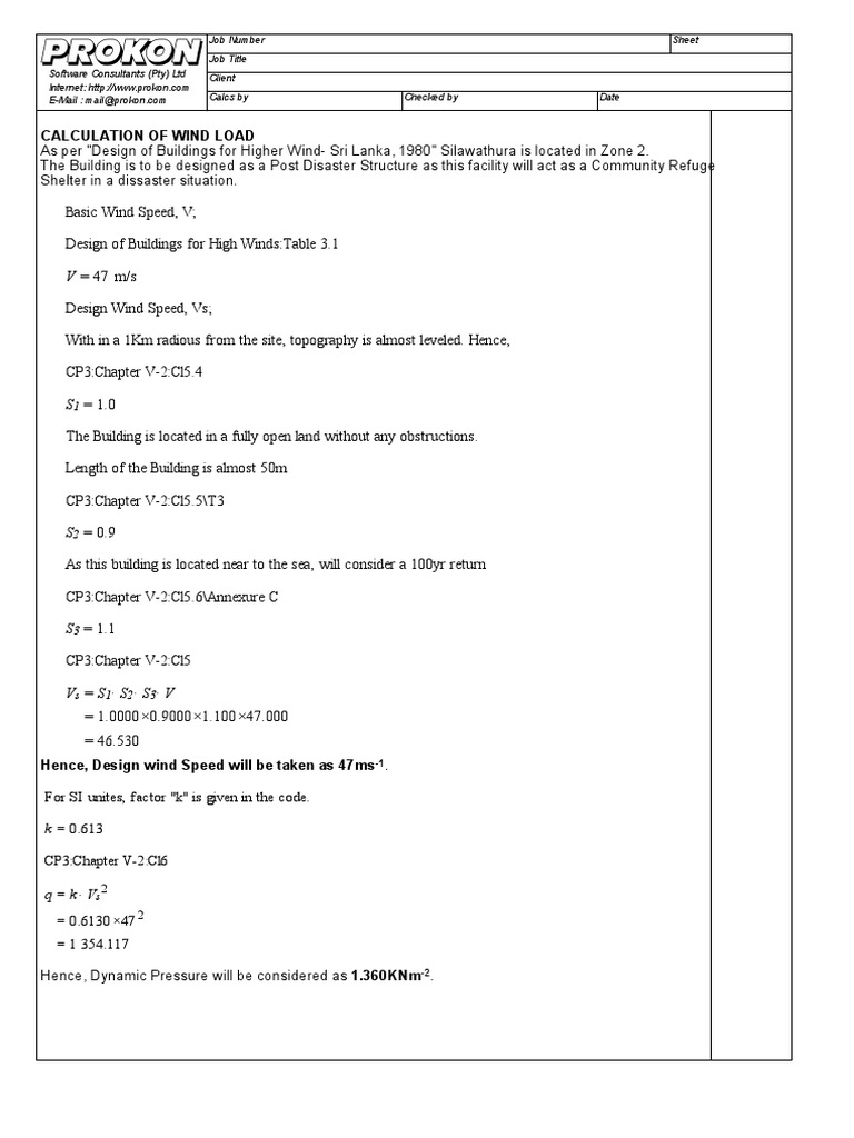 Load Calculations Pdf