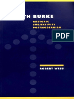 Wess, Robert. Kenneth Burke. Rhetoric, Subjectivity, Postmodernism