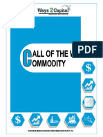 Commodity Research Report 31 December 2018 Ways2Capital