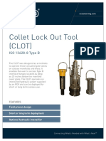 ST&R Collet Lock Out Tools (CLOT)