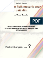 Dr. Muarif - Gangguan Fisik Motorik Anak Usia Dini