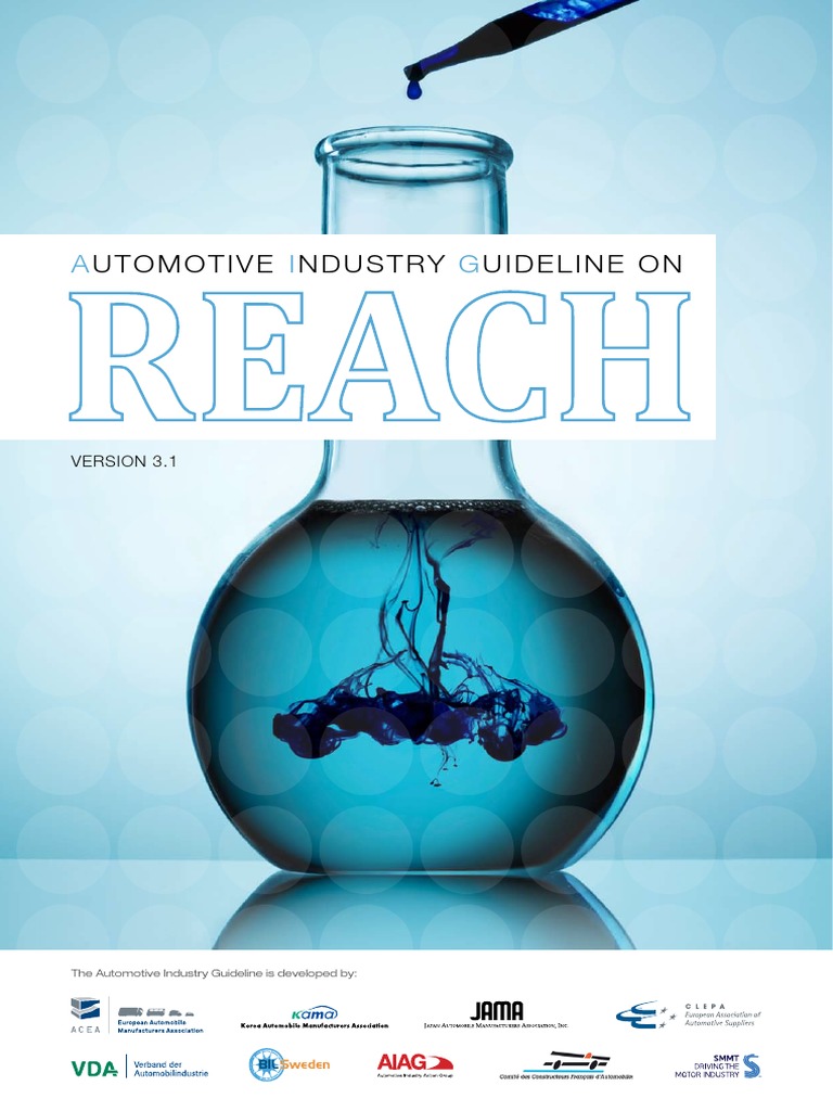 Automotive Industry Guideline On Reach | PDF | Chemical Substances ...