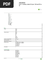 Product Data Sheet: Acti 9 - Auxiliary Contact OC Plus 1 SD and OF Ac DC