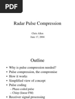 Radar Pulse Compression