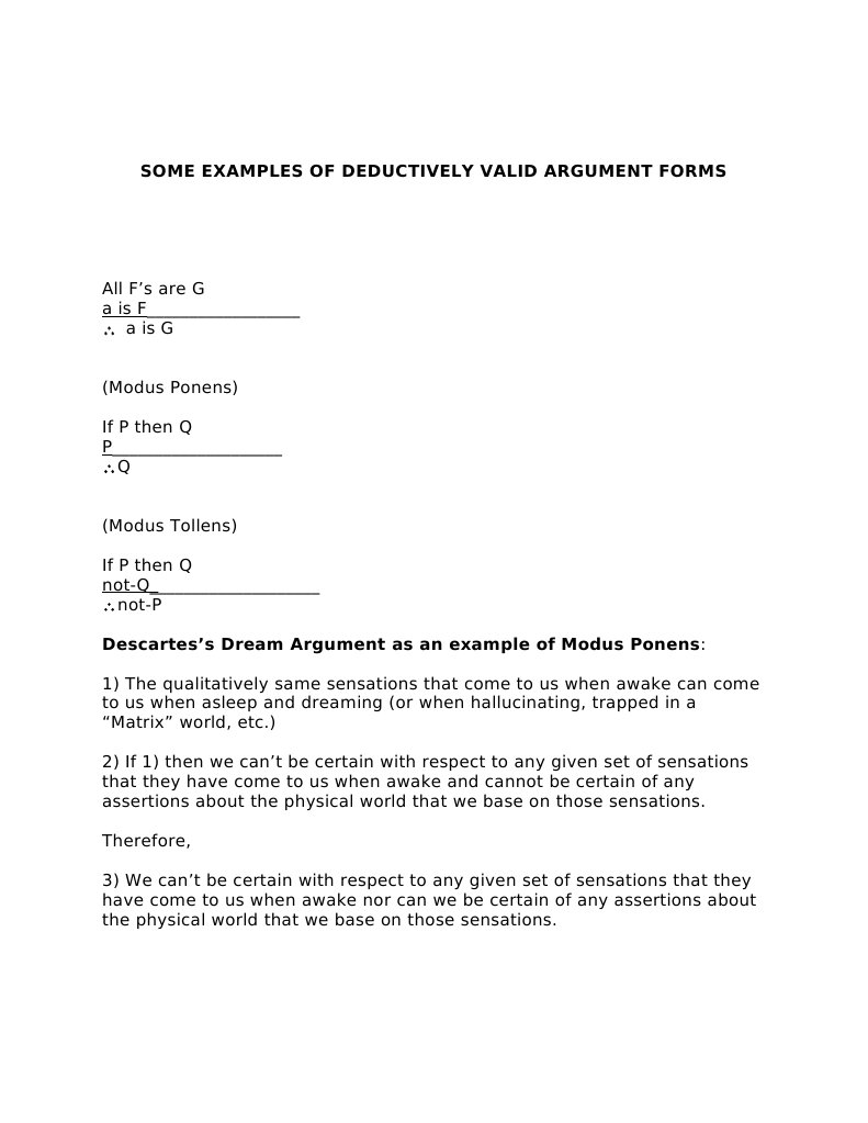 Argument Ex Amp | PDF