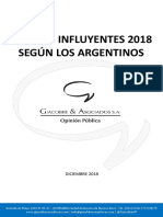 Los Más Influyentes en 2018