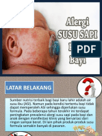 Alergi Susu Sapi Pada Bayi