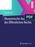 Michael Rodi. Ökonomische Analyse Des Recht