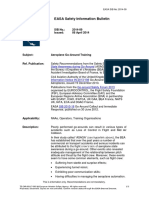 EASA Safety Information Bulletin: SIB No.: 2014-09 Issued: 08 April 2014