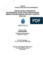 BE & GG, Sukrasno, Hapzi Ali, Penerapan GCG Pada Perum BULOG, Universitas Mercu Buana, 2018.PDF