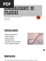 Generalidades de Filarias Aldair Joshimar Valencia Ortega