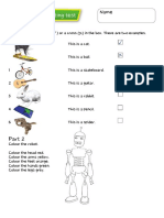 Reading and Writing Test