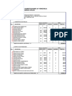 Presupuesto Subestaciones Av Venezuela