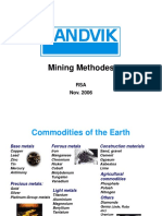 Mining Methodes