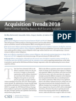 Defense Contracting - Acquisition Trends 2018 - CSIS