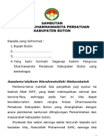 Contoh Sambutan Ketua Dharma Wanita edit.doc
